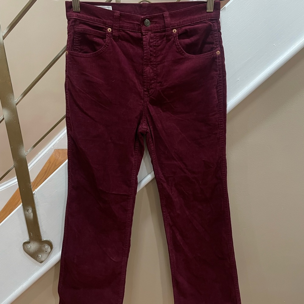 “GAP” Corduroy Vintage Flare High Rise Pants